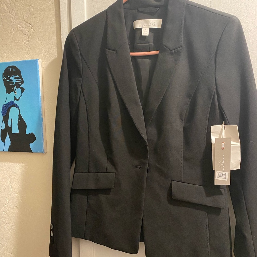 Black blazer.